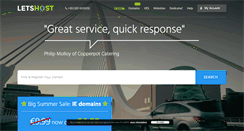 Desktop Screenshot of letshost.ie